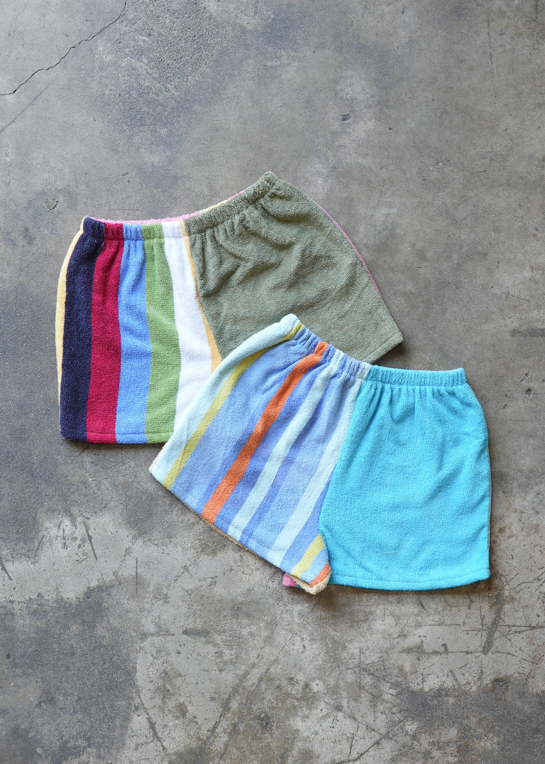 RCYCLD Towel Pieced Shorts