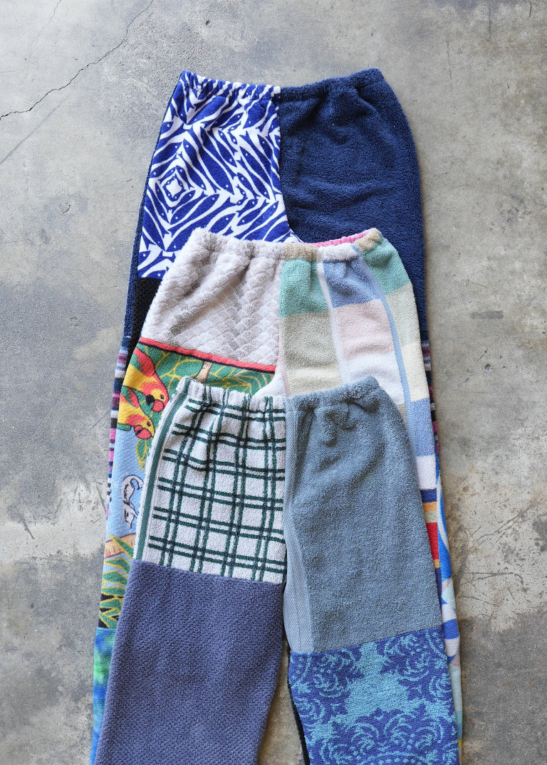 RCYCLD Towel Pieced Pants