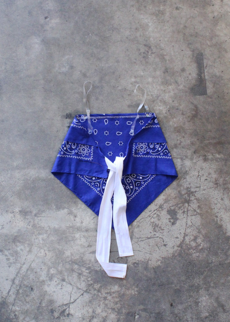 RCYCLD Bandana Tie Top