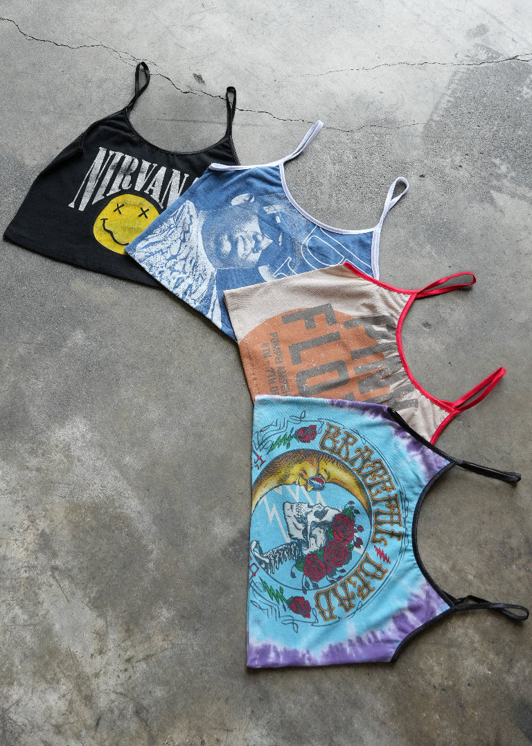 RCYCLD Graphic Music Tank Top