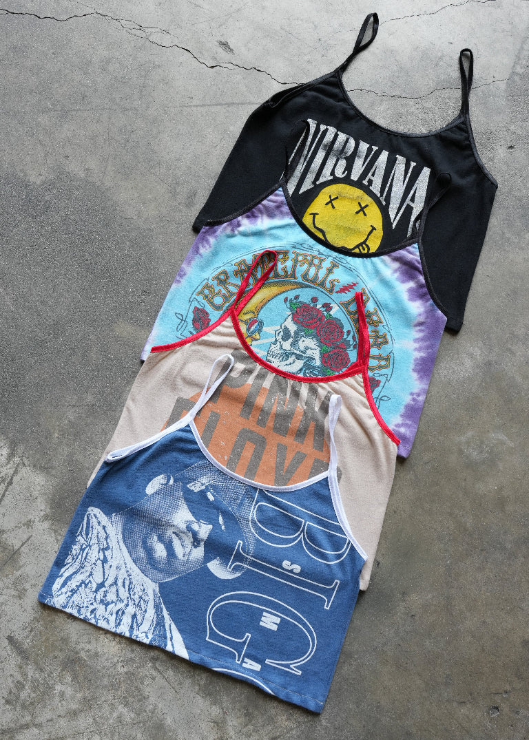 RCYCLD Graphic Music Tank Top