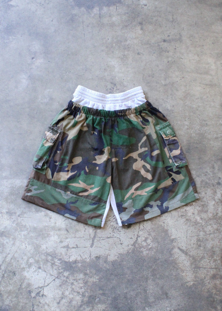 RCYCLD Camo x Sweat Shorts