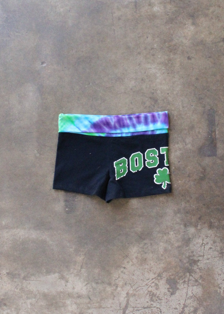 RCYCLD Fold Over Graphic Tee Micro Short