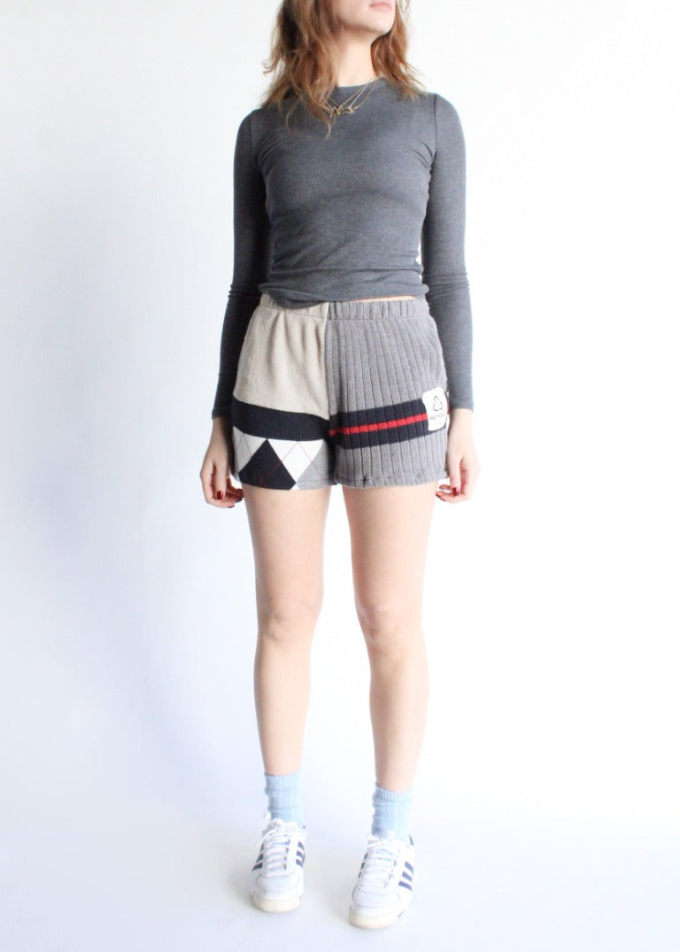 RCYCLD Knit Pieced Shorts