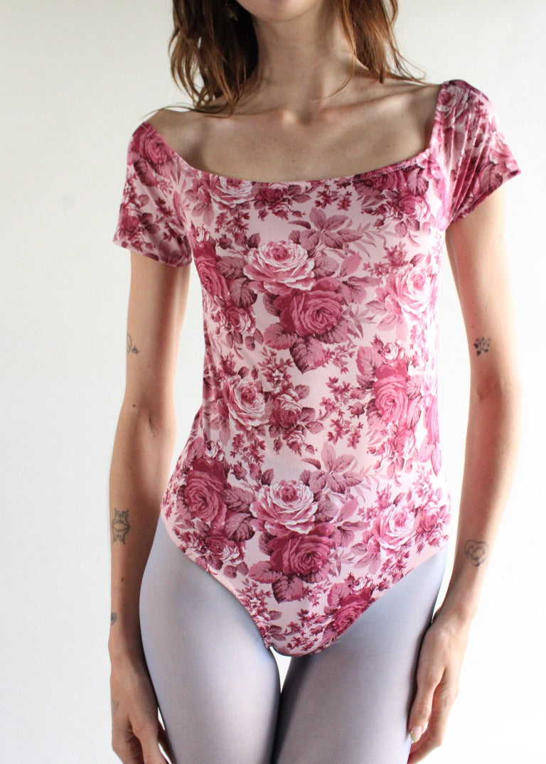 RCYCLD Floral Bodysuit