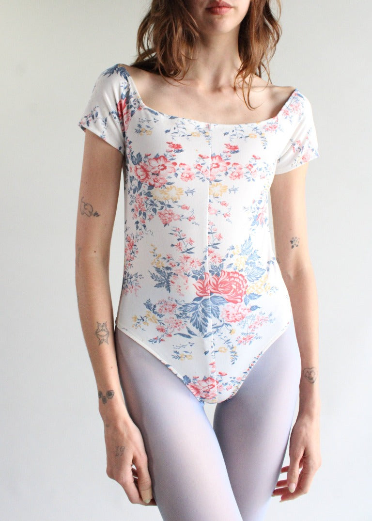 RCYCLD Floral Bodysuit