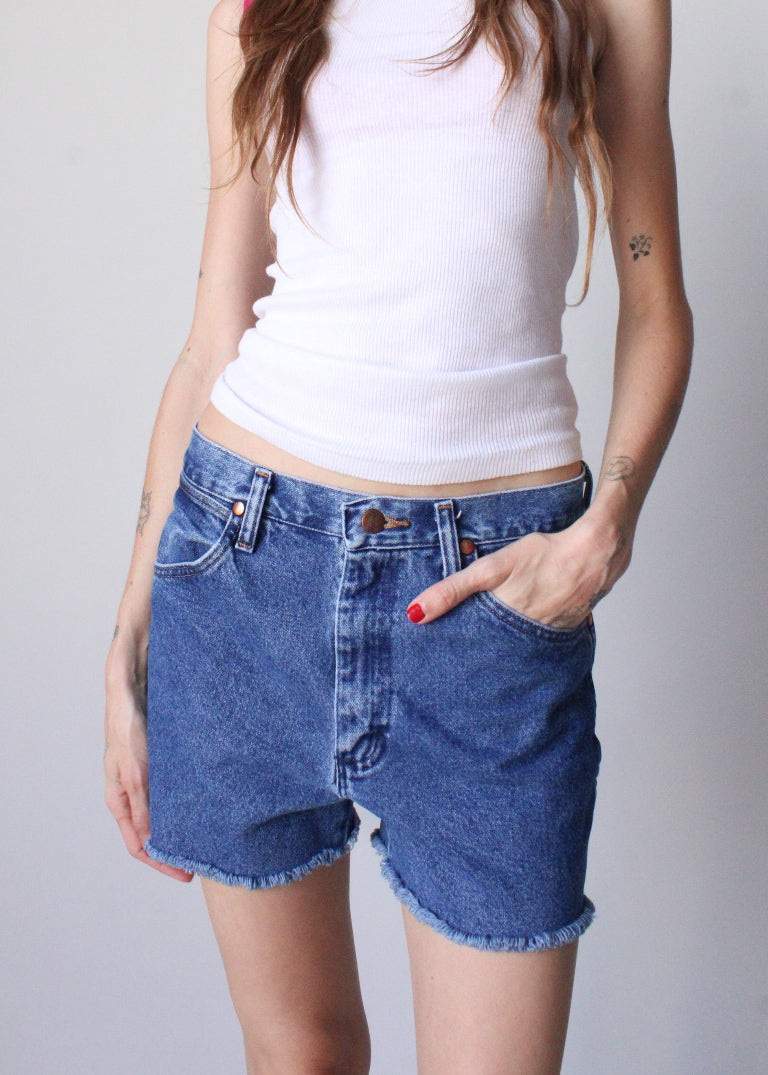 Vintage Wrangler Denim Cut Off Shorts