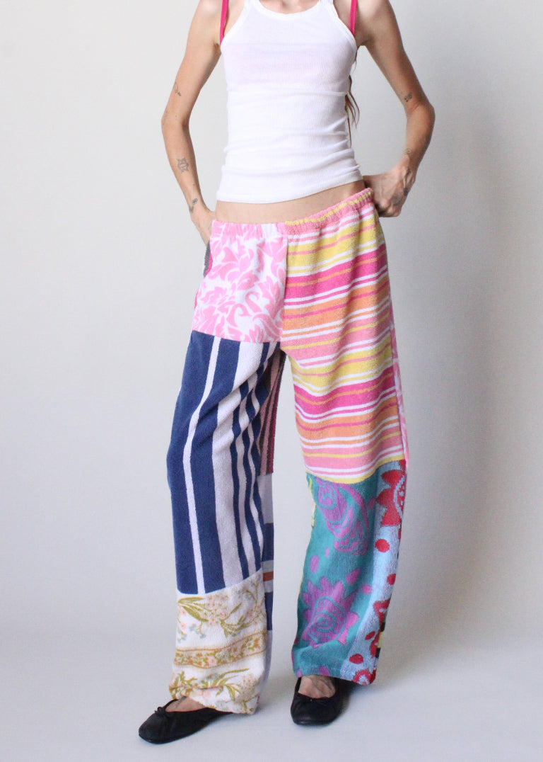 RCYCLD Towel Pieced Pants
