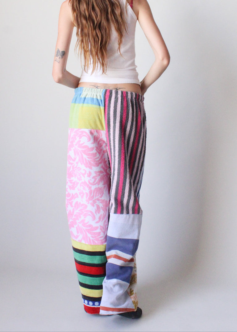 RCYCLD Towel Pieced Pants