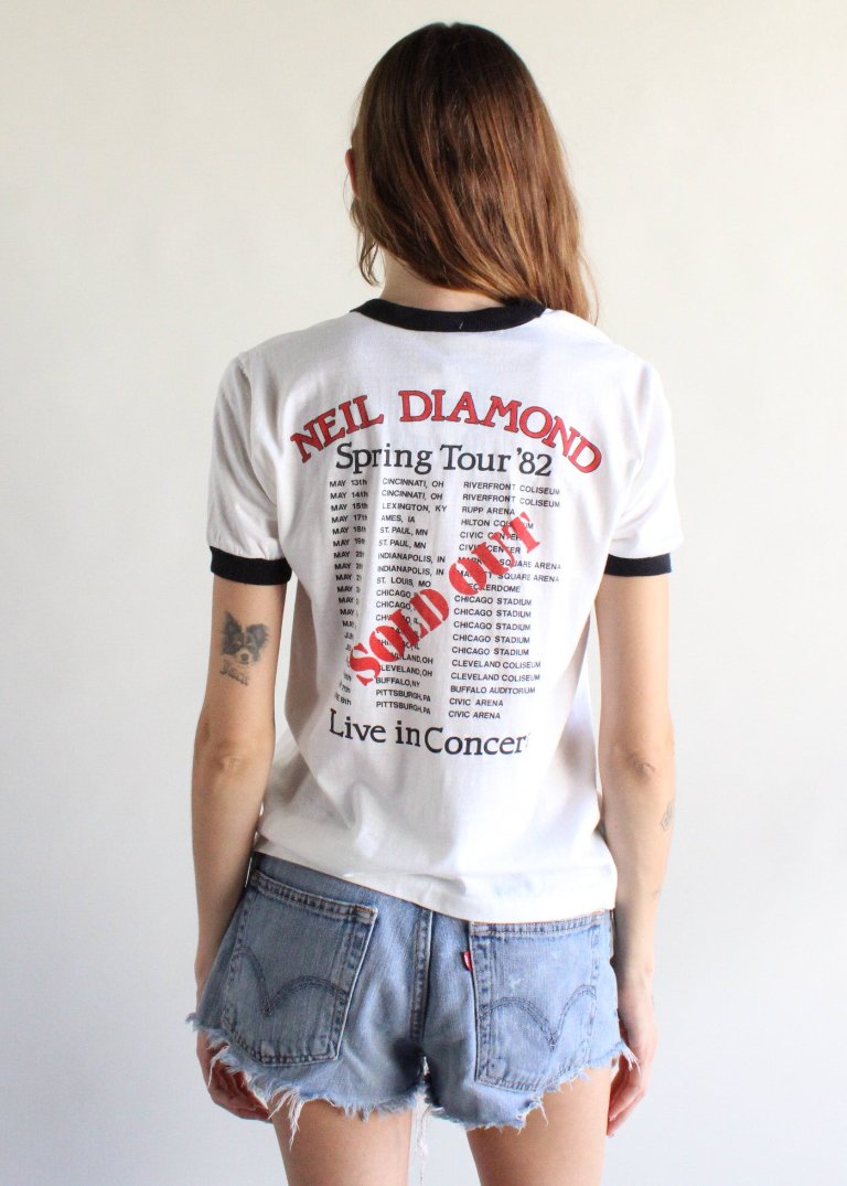 Vintage Neil Diamond Tee T0634