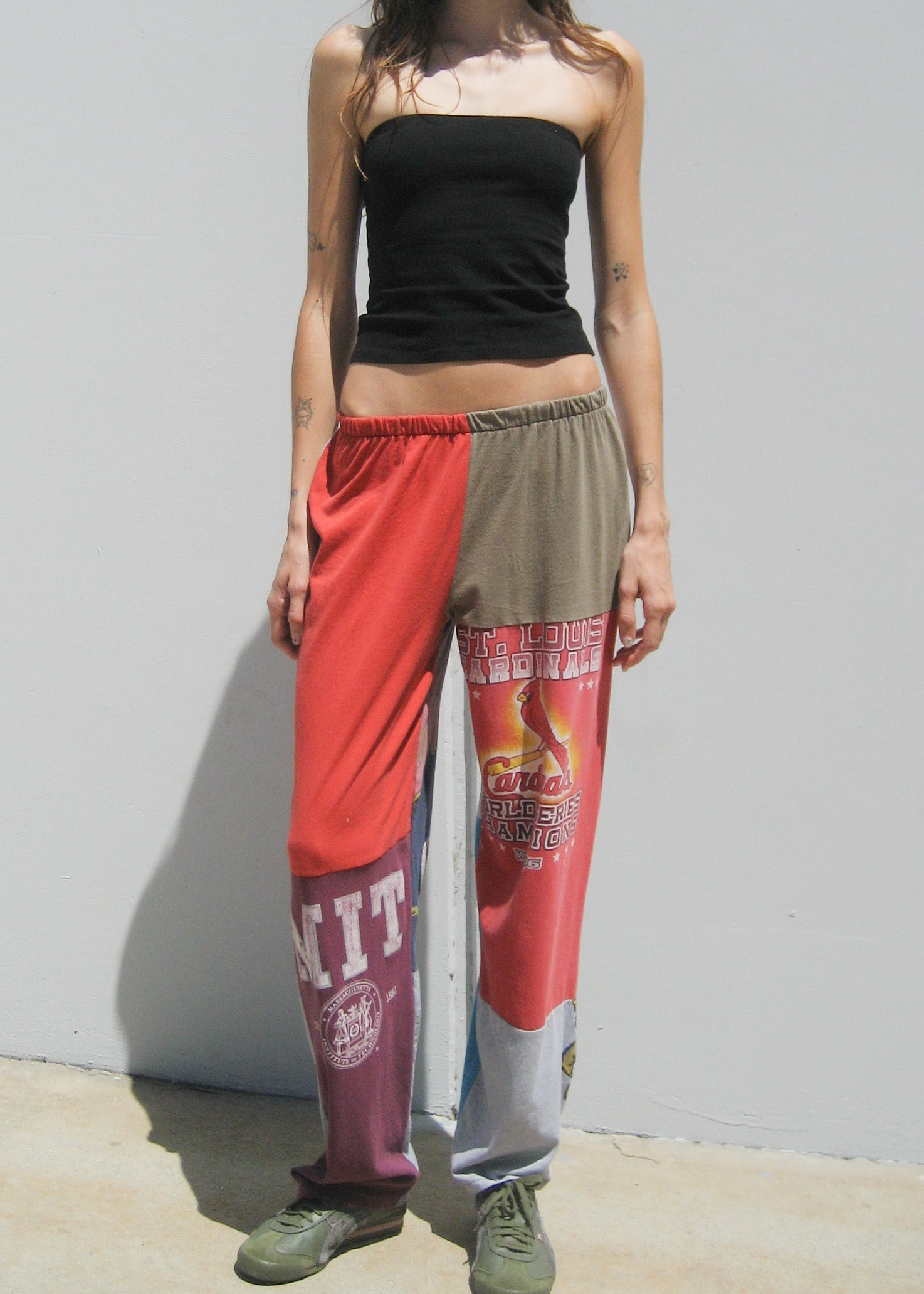 RCYCLD Graphic Tee Pieced Pant