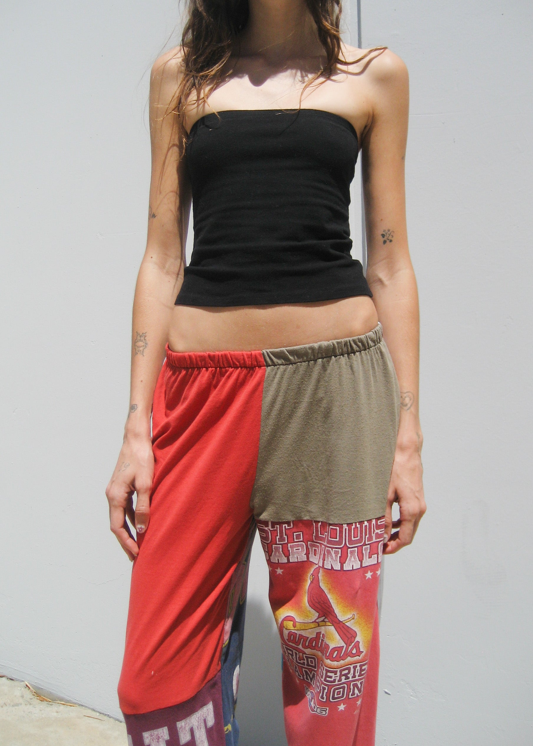 RCYCLD Graphic Tee Pieced Pant