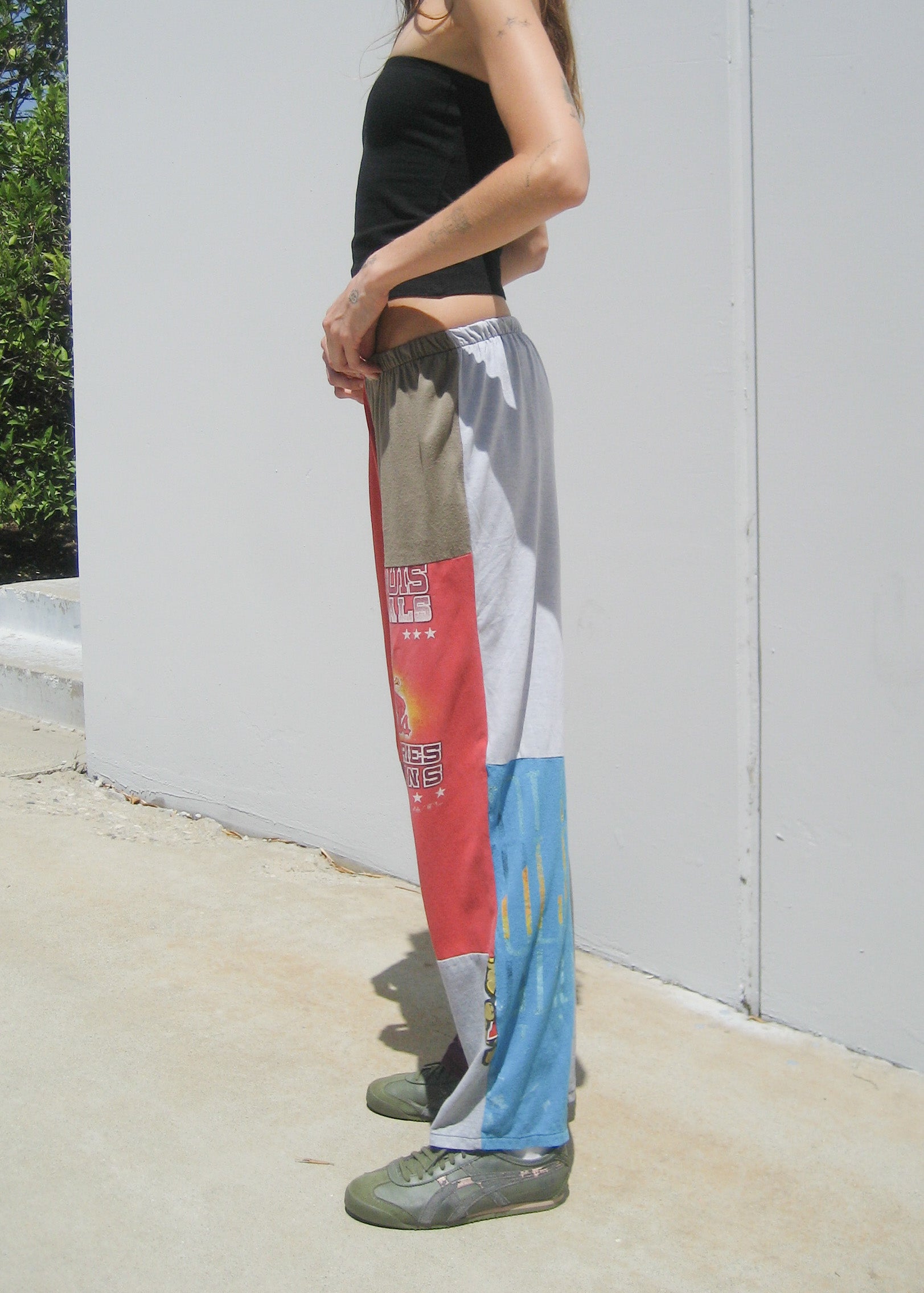 RCYCLD Graphic Tee Pieced Pant