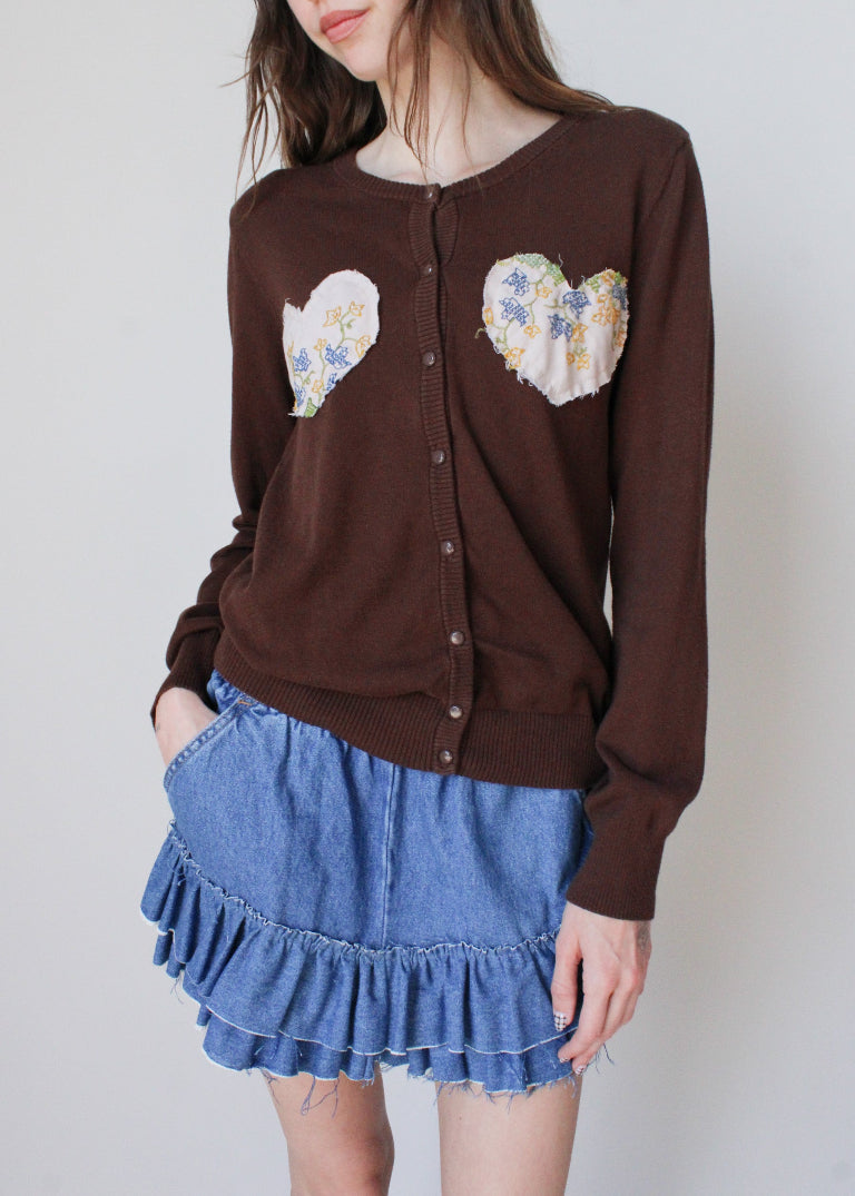 RCYCLD Two of Hearts Femme Cardigan