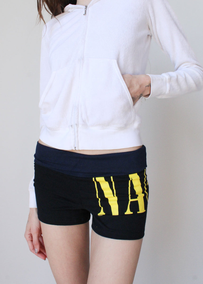RCYCLD Fold Over Music Tee Micro Short
