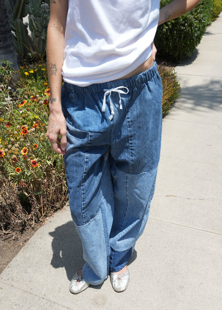 RCYCLD Eco-Denim Pieced Pant