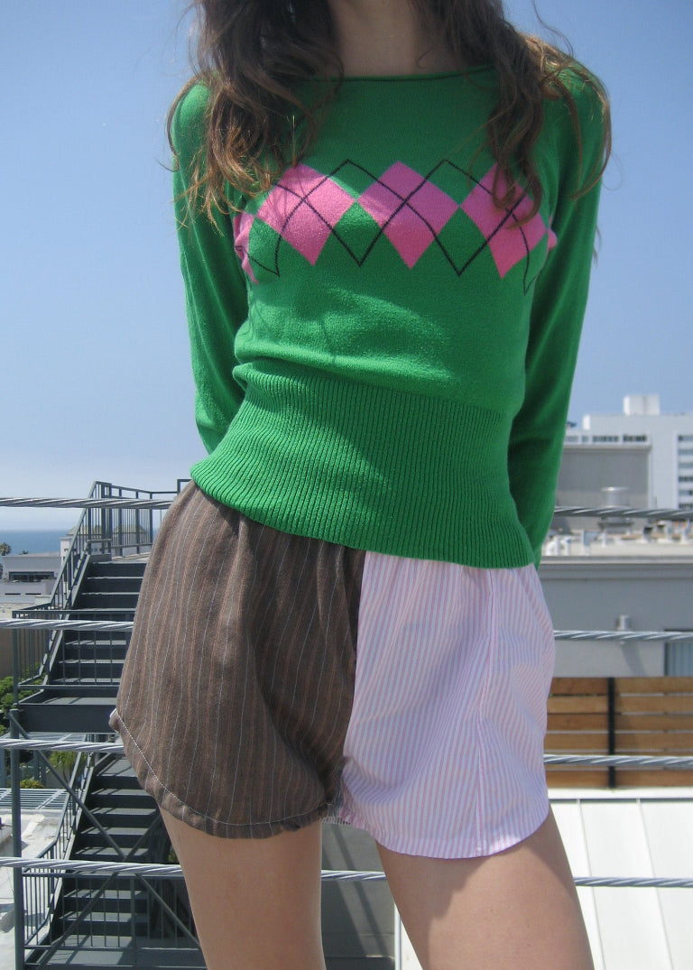 RCYCLD Dolphin Striped Short