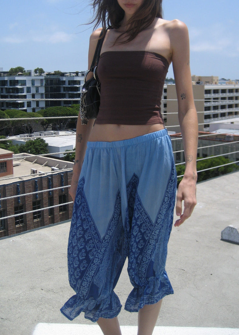RCYCLD Gauze Bloomer Midi Short