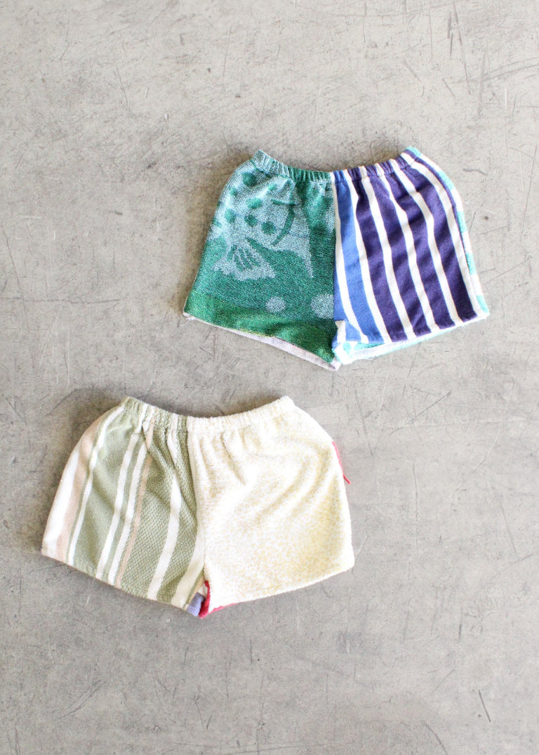 RCYCLD Towel Pieced Shorts