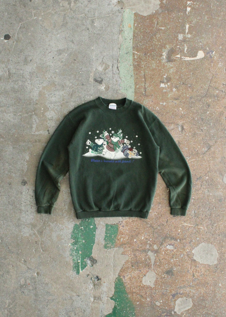 Vintage Christmas Crewneck Sweatshirt