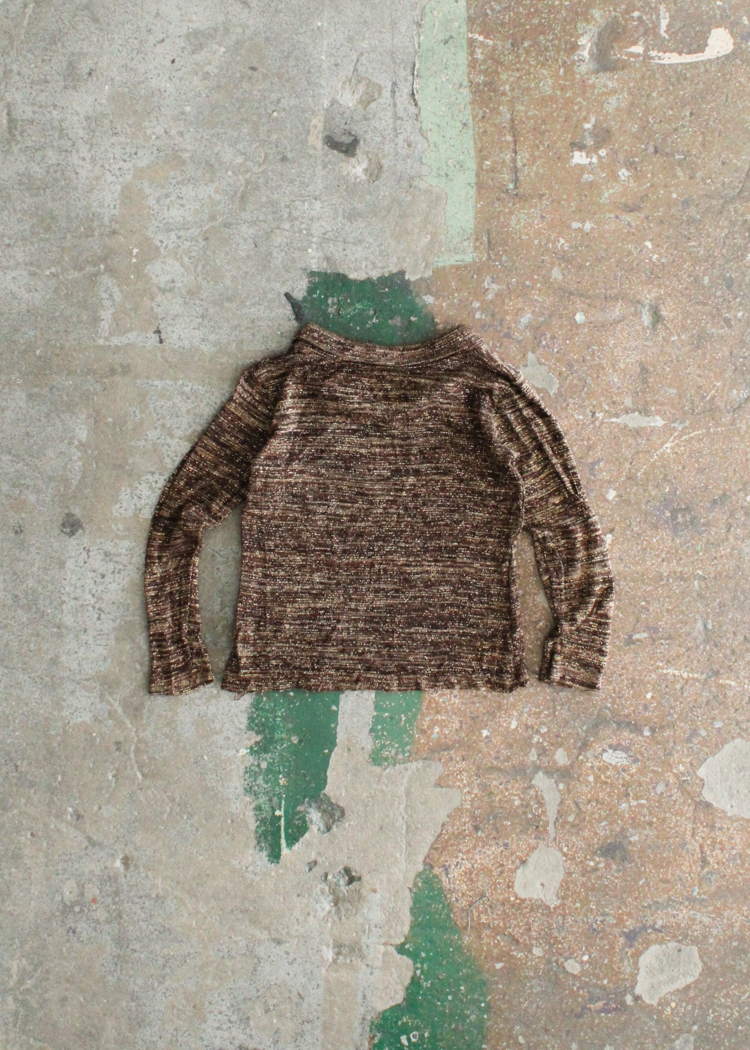 Vintage Shimmery Knit Blouse