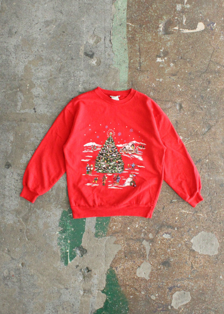 Vintage Christmas Crewneck Sweatshirt