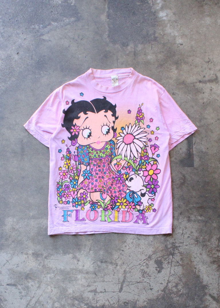 Vintage Betty Boop Destination Tee