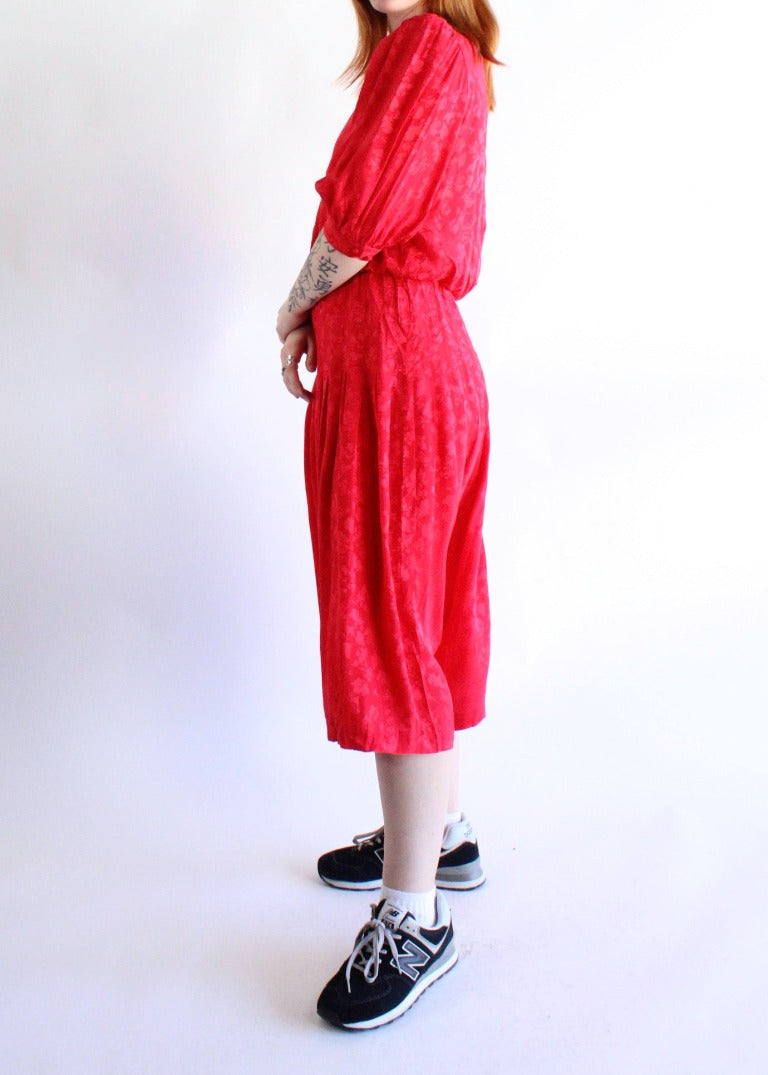 Vintage Silk Dress D0524