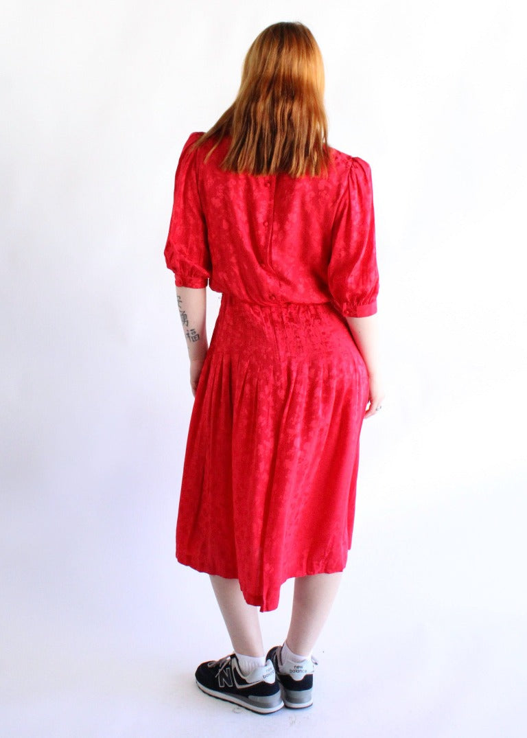 Vintage Silk Dress D0524
