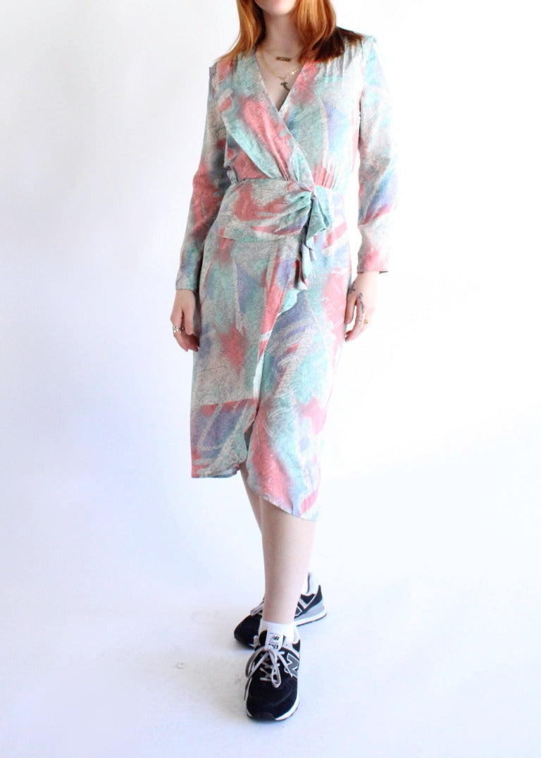 Vintage Silk Dress D0416