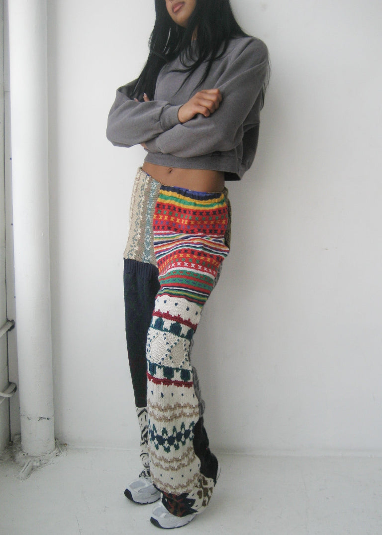 RCYCLD Knit Pieced Pant
