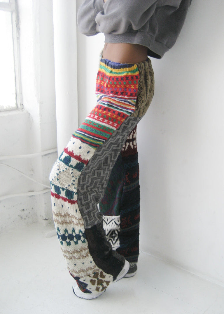 RCYCLD Knit Pieced Pant