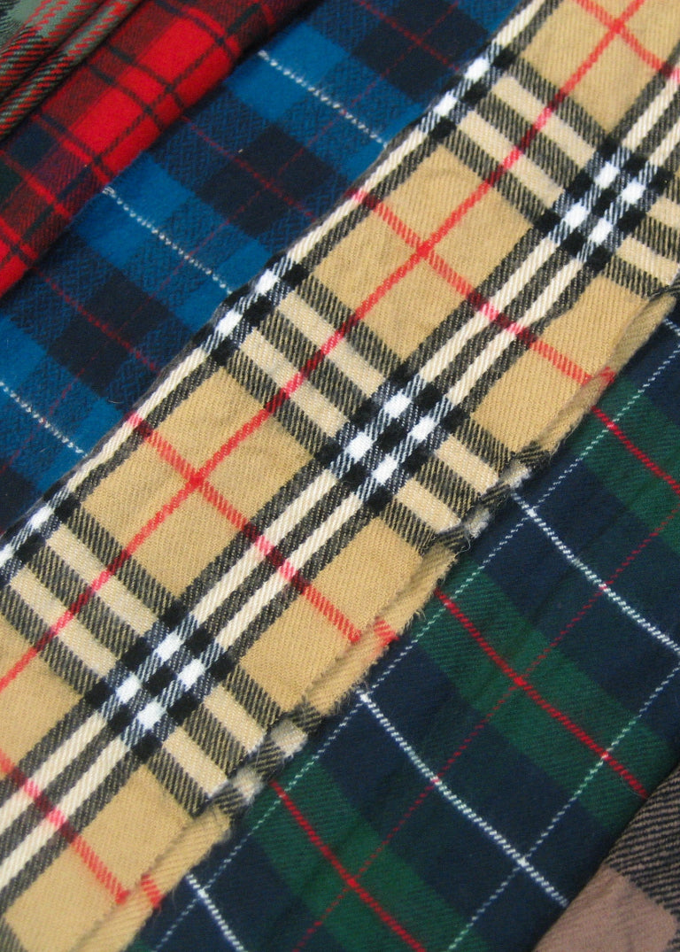 Vintage Plaid Scarf