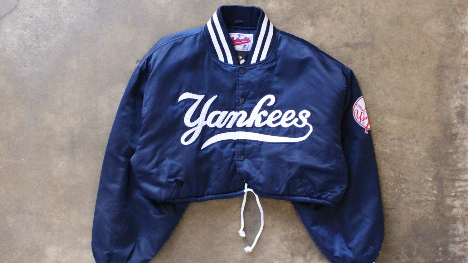 New RCYCLD Cropped Baseball Jackets