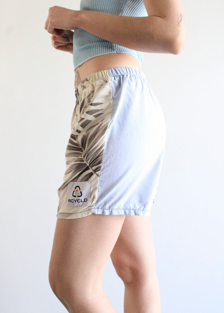 RCYCLD Hawaiian Pieced Shorts