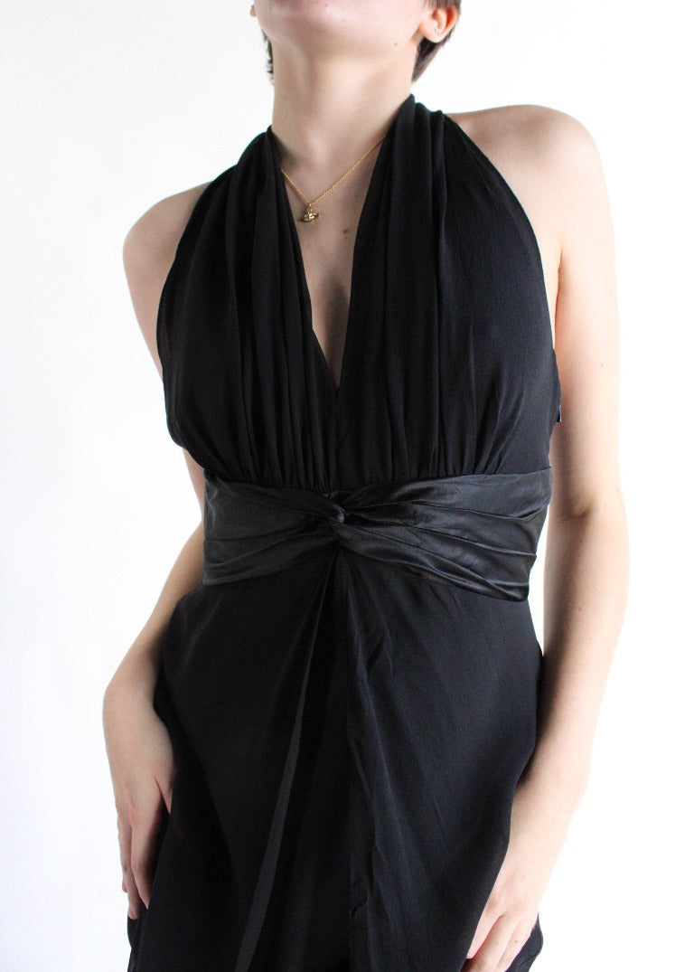 Vintage Silk Dress D0037