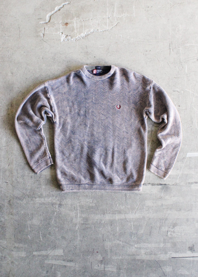 RCYCLD Acid Wash Knit Sweater