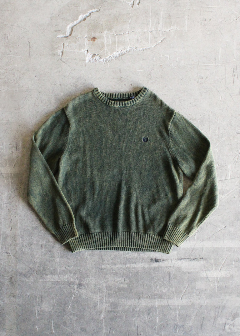 RCYCLD Acid Wash Knit Sweater