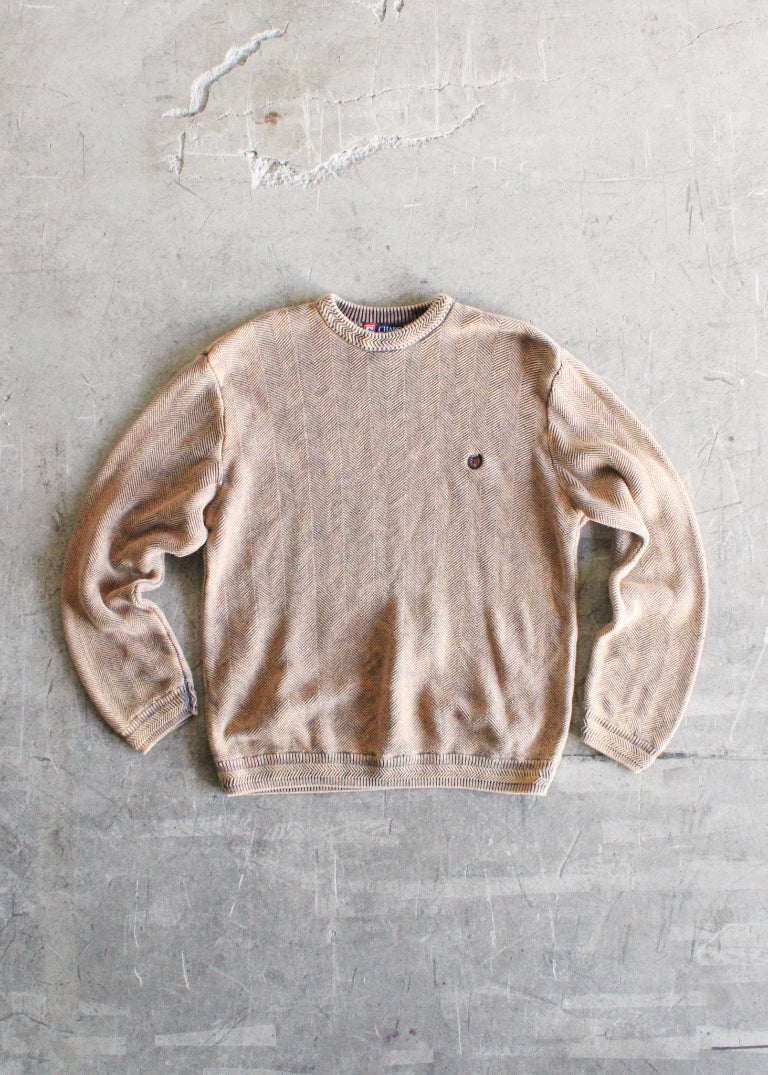 RCYCLD Acid Wash Knit Sweater