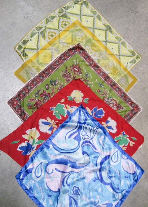 Vintage Square Scarf