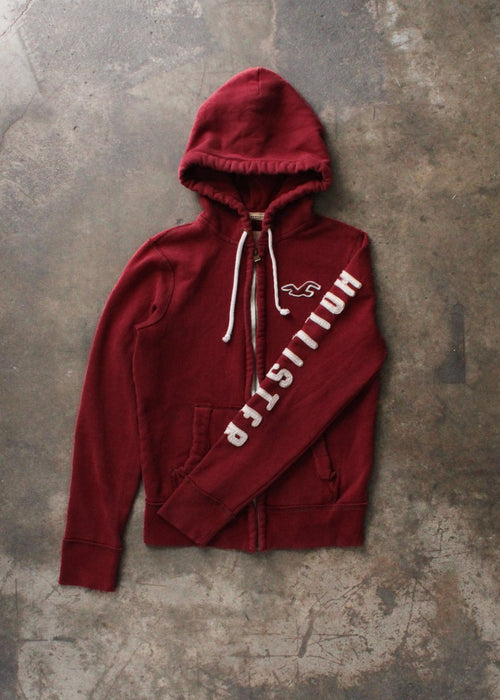 Hollister Zip Up Hoodie