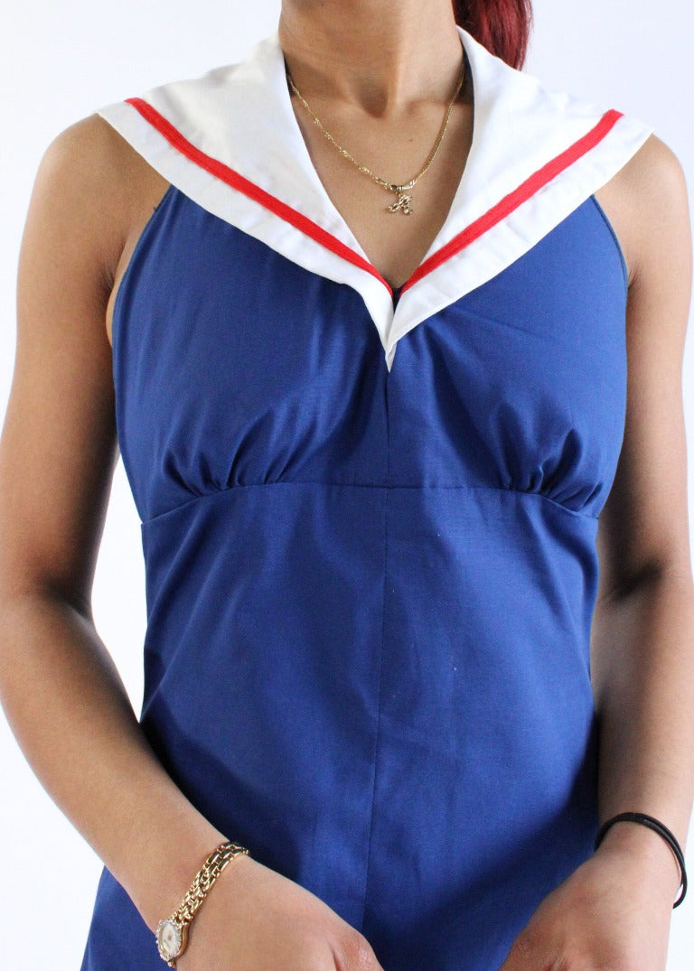 Vintage Sailor Dress D0225
