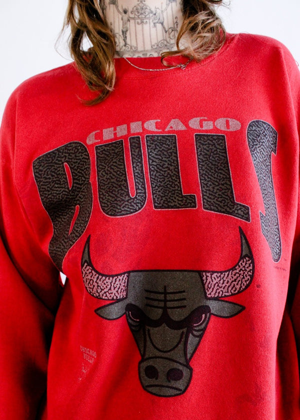 American Red Cross Vintage Bulls Sweatshirt S0761