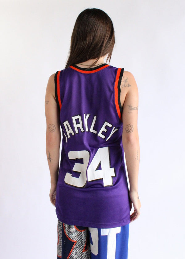 Wyco Vintage 1990s Charles Barkley Phoenix Suns NBA Basketball Jersey