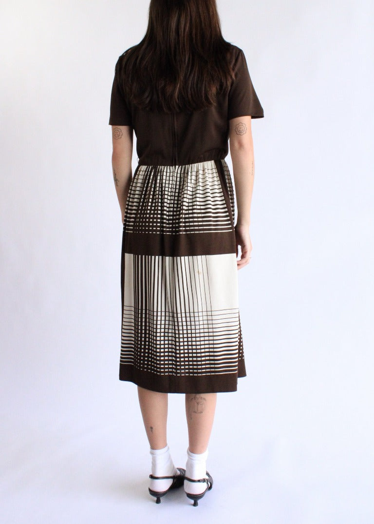 Vintage Pattern Dress D0215