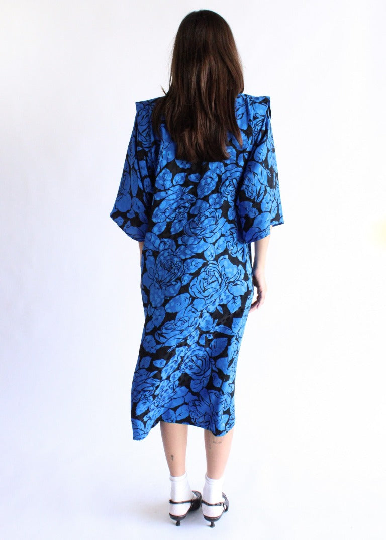Vintage Silk Dress D0553