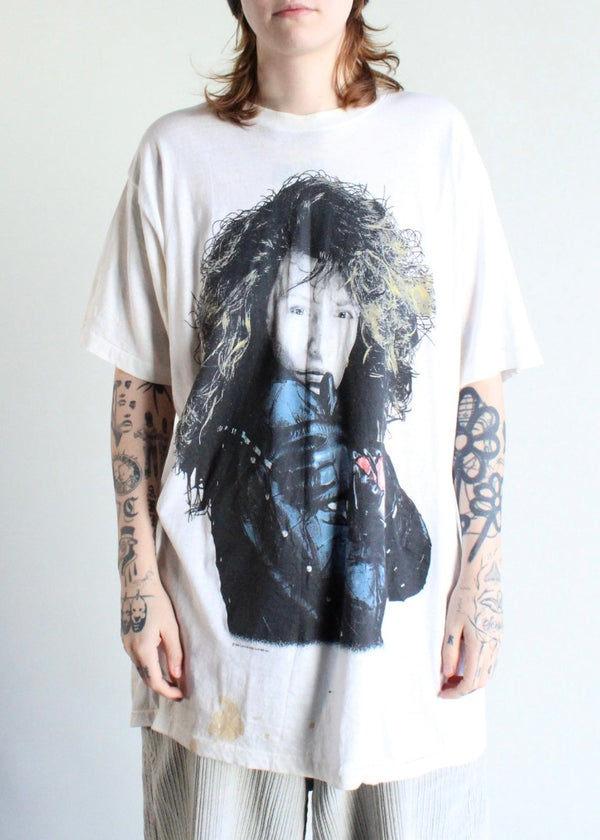 Bon Jovi 1987年 Tシャツ Vintage Bon Jovi 1987 Rare Band Music Tour Black Medium T
