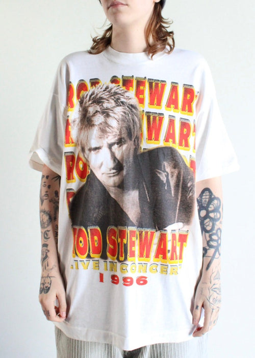 Vintage Rod Stewart Tee T0566