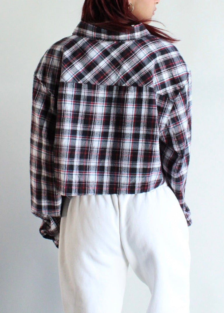 RCYCLD Crop Flannel