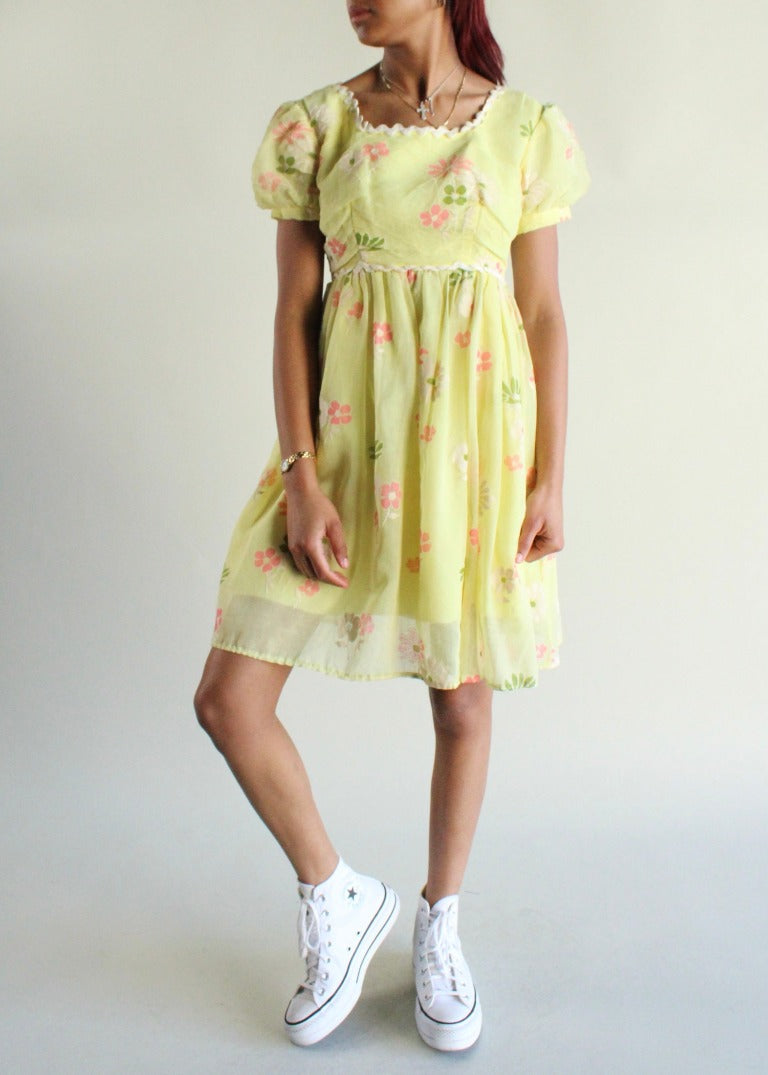 Vintage Baby Doll Dress D0007
